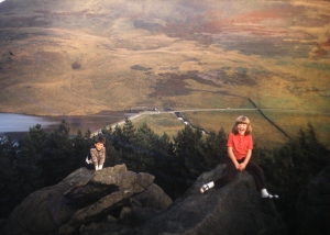 Don't come crying to me when you've broken your leg!  (Dovestones, Peak District 1981)